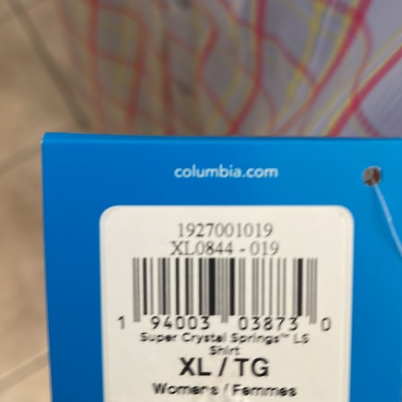 Columbia Omni-Shade shirt has zip pocket on side Size XL/TG NWT - Picture 7 of 7